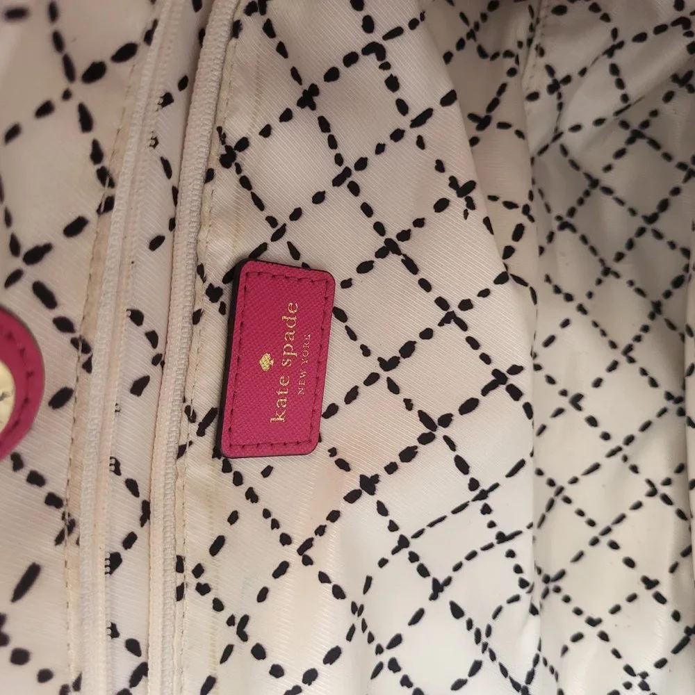 Kate Spade Newbury Lane leather Loden Satchel Crossbody bag + matching wallet - Picture 10 of 11